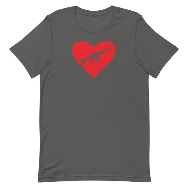 AR On My Heart - Red - Short-Sleeve Unisex T-Shirt