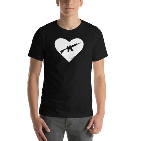 AR On My Heart - White - Short-Sleeve Unisex T-Shirt