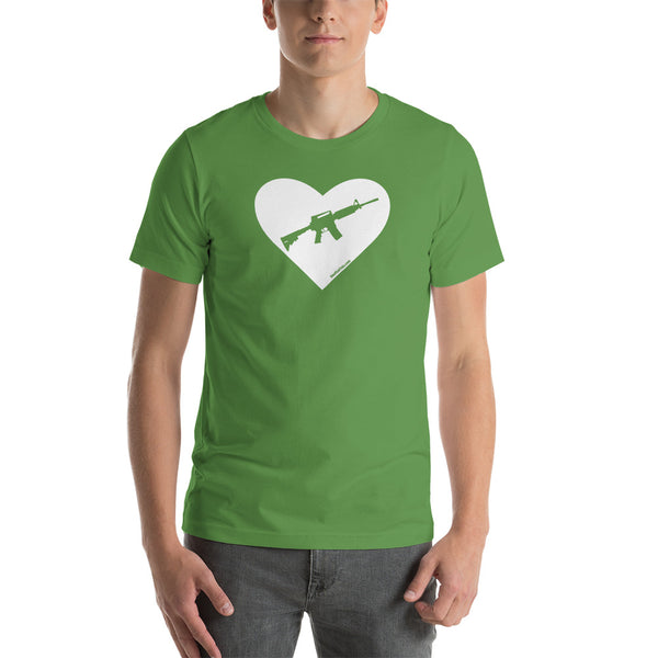 AR On My Heart - White - Short-Sleeve Unisex T-Shirt