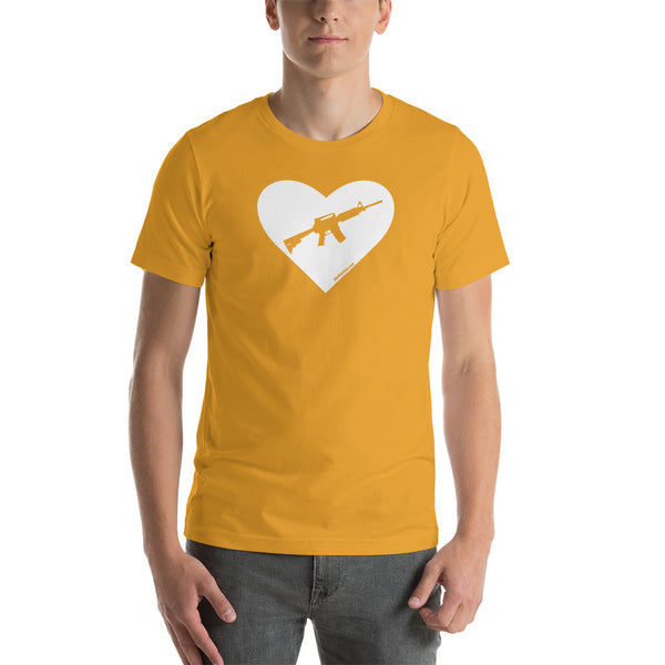 AR On My Heart - White - Short-Sleeve Unisex T-Shirt