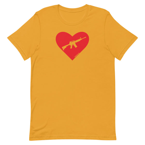 AR On My Heart - Red - Short-Sleeve Unisex T-Shirt