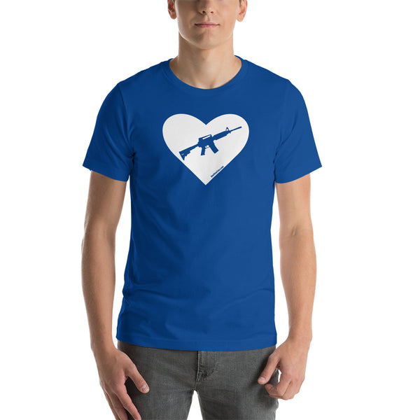 AR On My Heart - White - Short-Sleeve Unisex T-Shirt