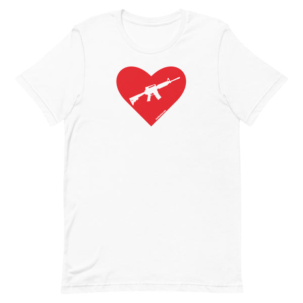 AR On My Heart - Red - Short-Sleeve Unisex T-Shirt