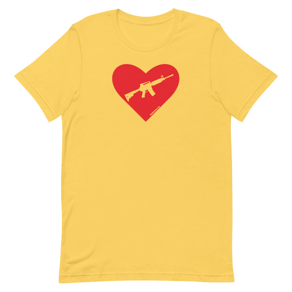 AR On My Heart - Red - Short-Sleeve Unisex T-Shirt